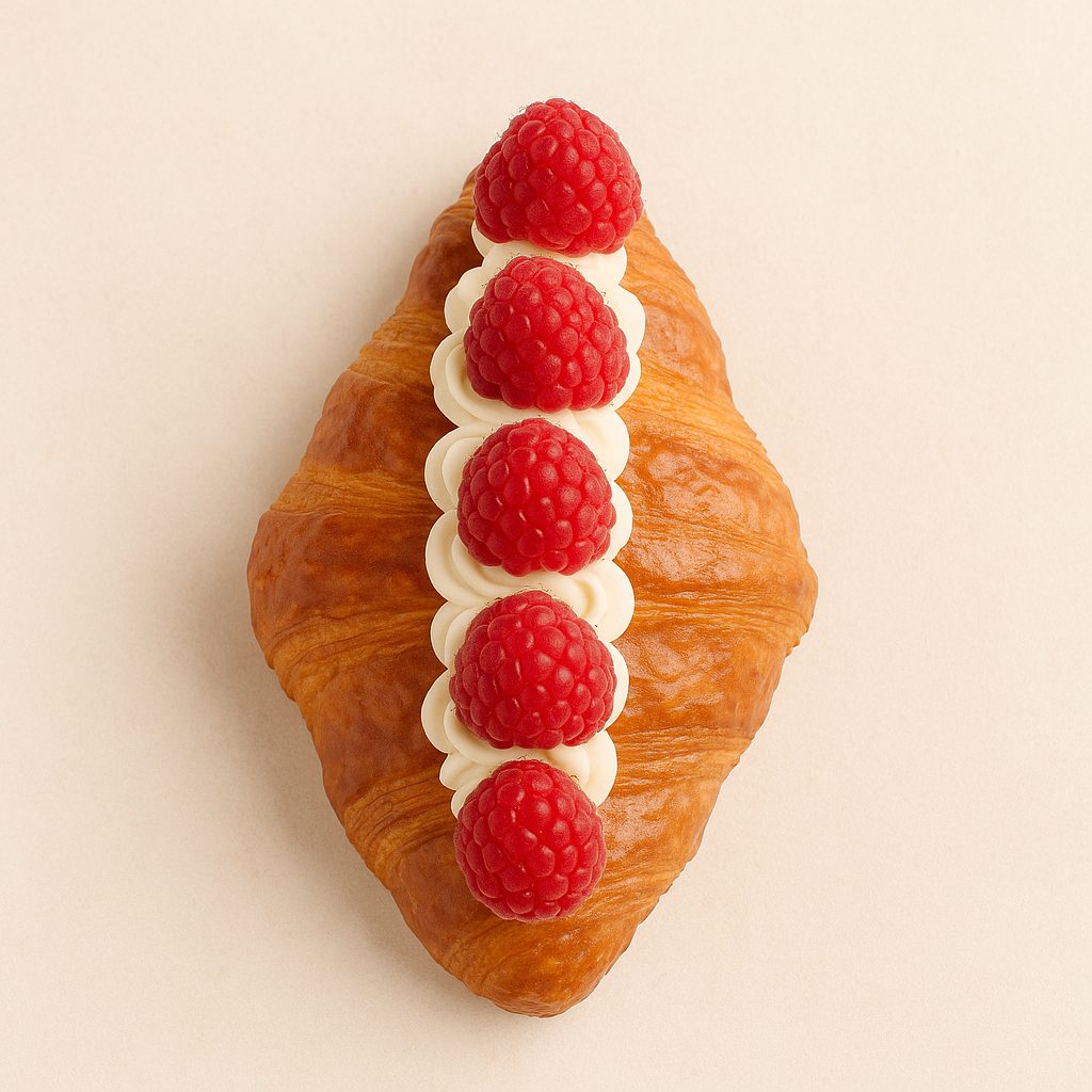 Raspberry Croissant