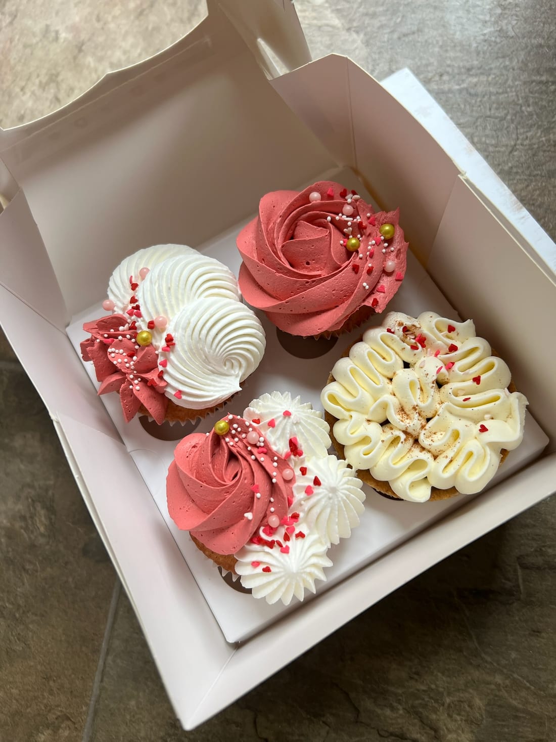 Boxed cupcakes