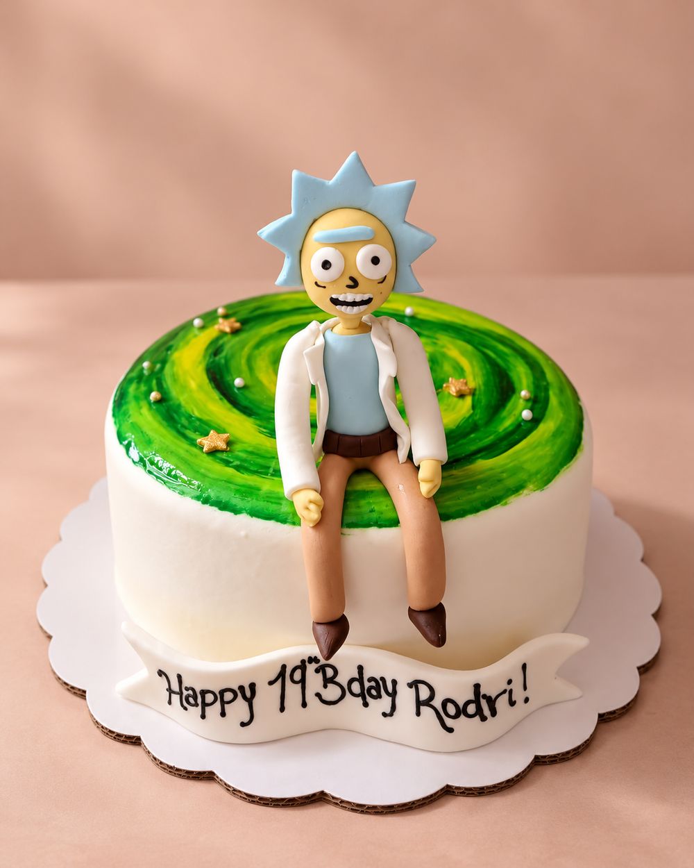 Rick and Morty cake