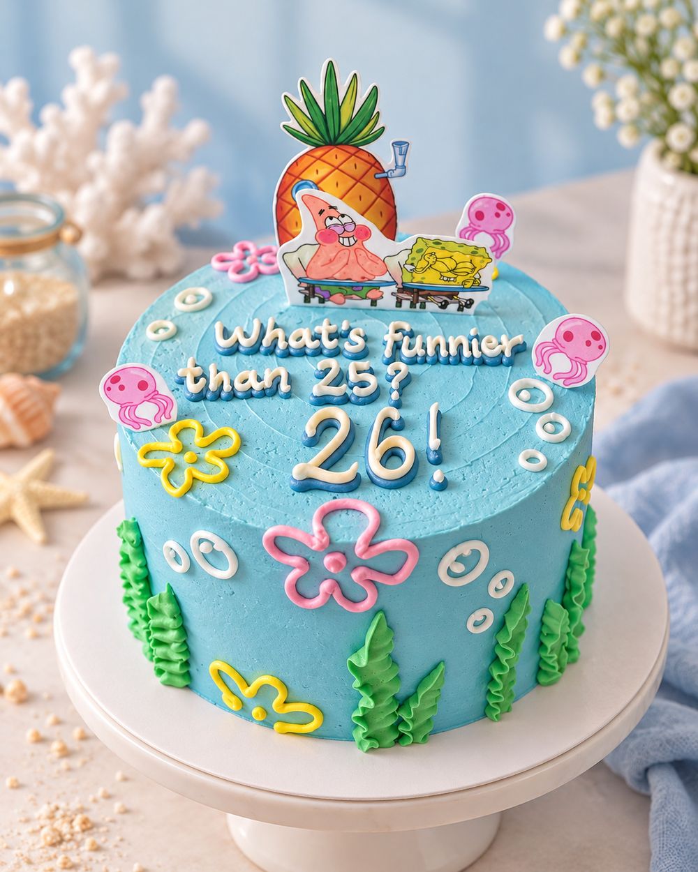 SpongeBob birthday cake