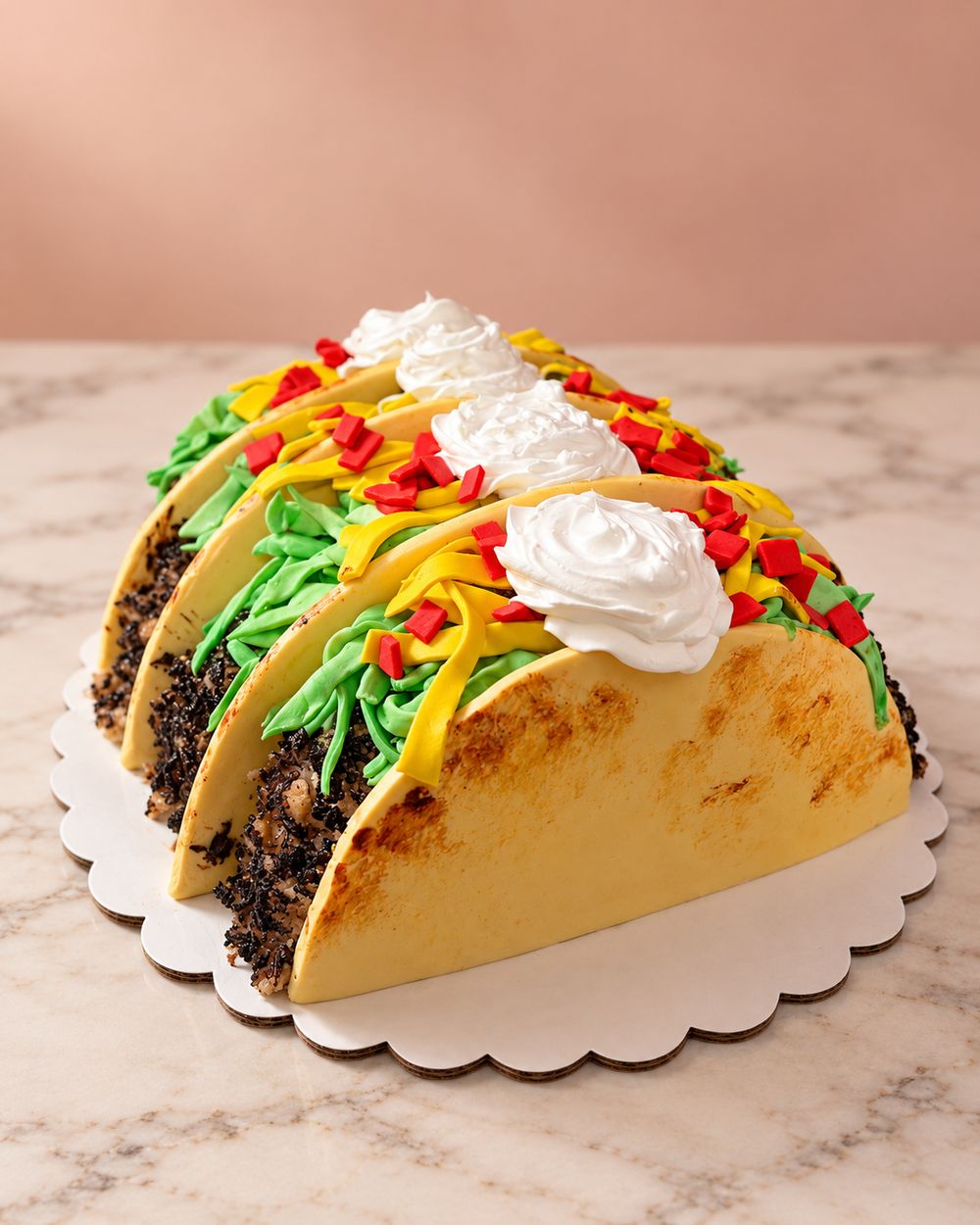 Taco cake